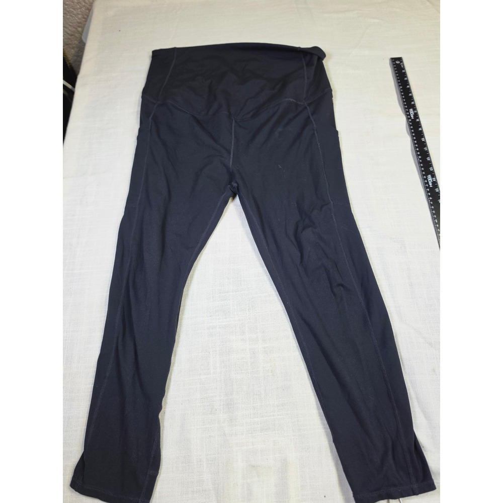 Fabletics PureLuxe Black High Waisted Pocket Leggings XXL LG1936614-0001-17070